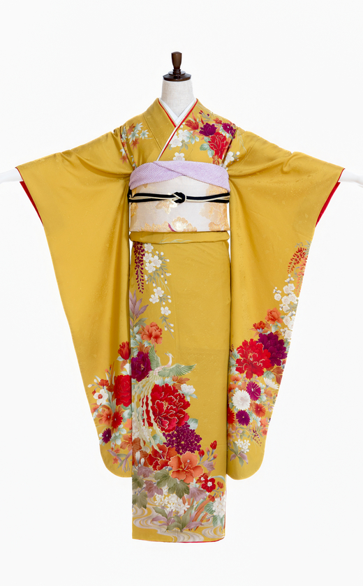 鳳凰に菊菖蒲（正面）